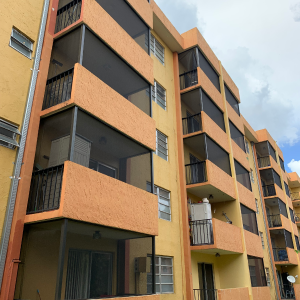 Balcony Screen Enclosure - Custom Design